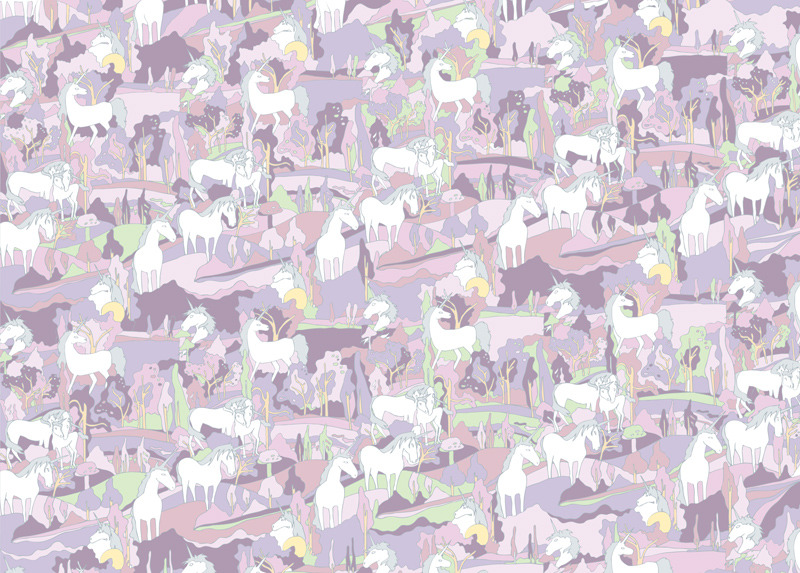 Abrams Books Endpapers A Unicorn Is Born
