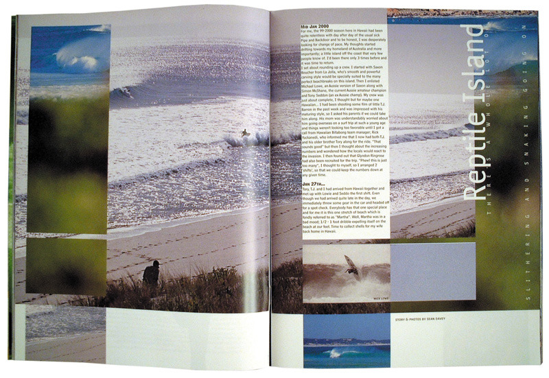 Surf In Rico Magazine Spread