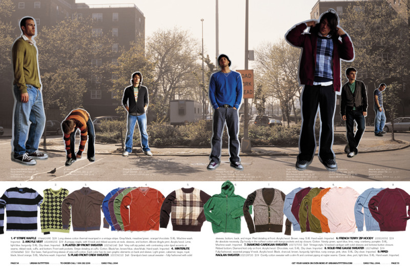 Urban Outfitters Catalog Spread